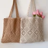 Elena Handbags Artsy Cotton Knitted Shoulder Bag