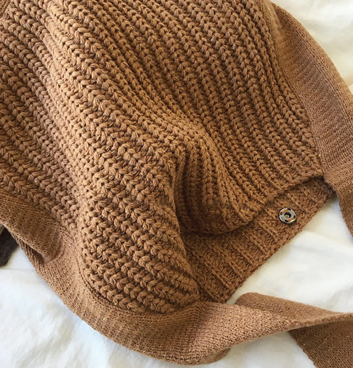 Elena Handbags Artsy Cotton Bucket Bag