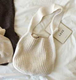 Elena Handbags Artsy Cotton Bucket Bag