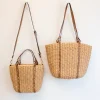 Elena Handbags Beach Straw Woven Tote Bag
