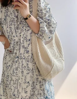Elena Handbags Boho Crochet Shoulder Bag