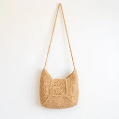 Elena Handbags Boho Crochet Crossbody Bag