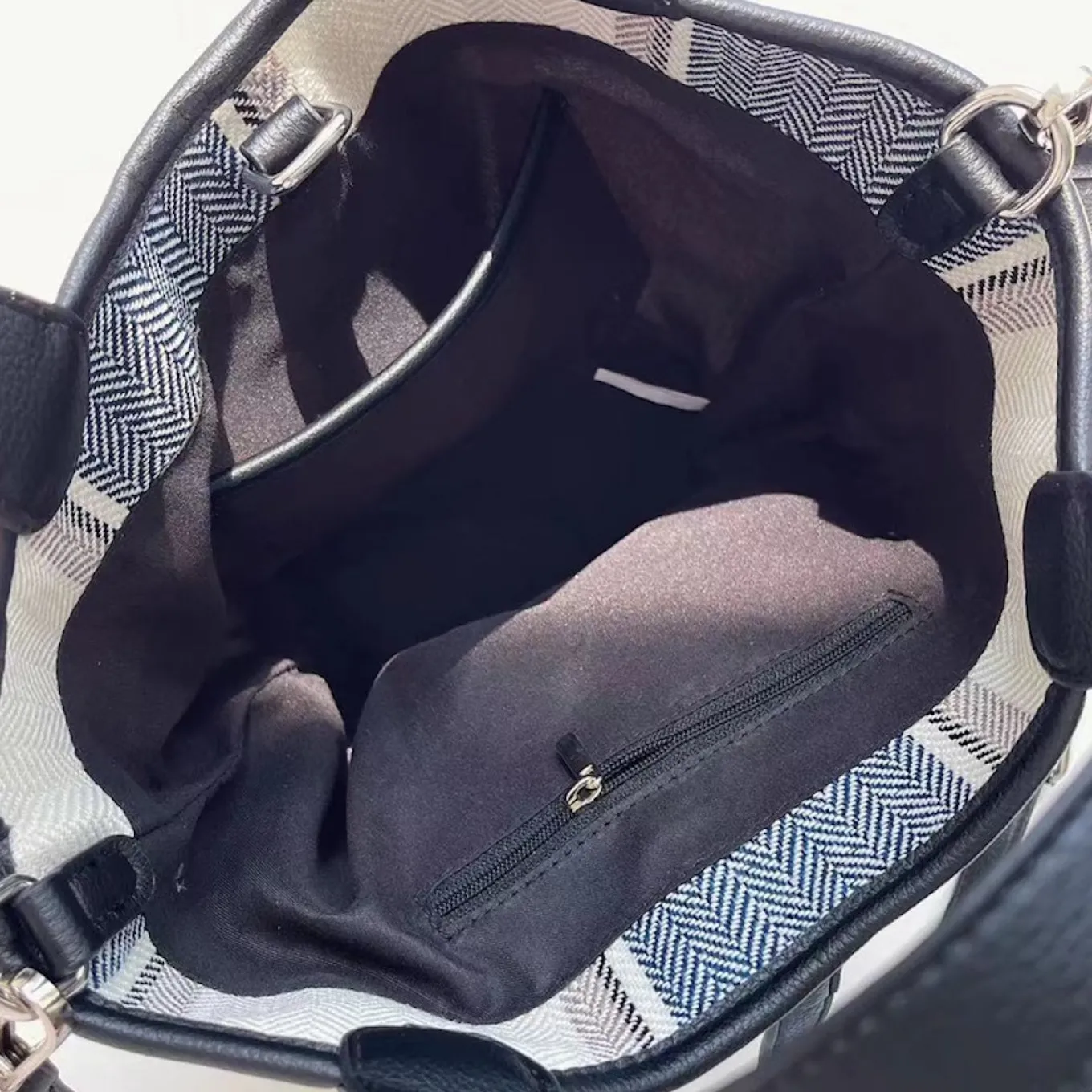 Elena Handbags Canvas Bucket Purse