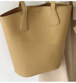Elena Handbags Chic Leather Tote Bag