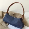 Elena Handbags Classic Everyday Denim Shoulder Bag
