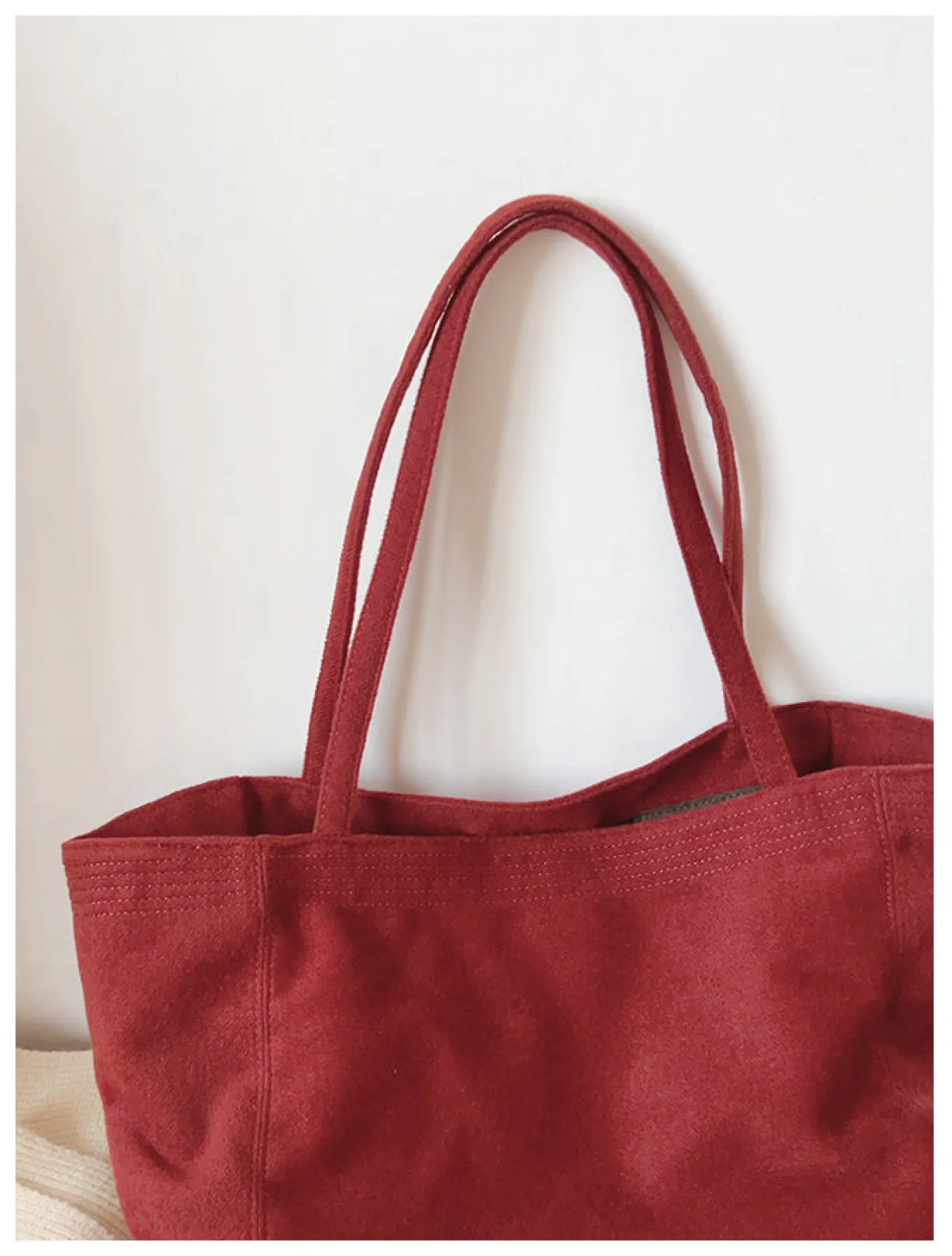 Elena Handbags Corduroy Shoulder Bag