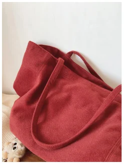 Elena Handbags Corduroy Shoulder Bag