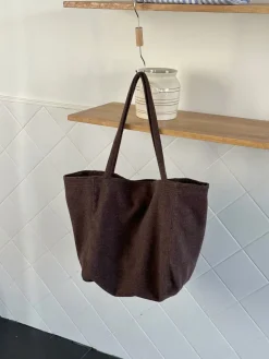 Elena Handbags Corduroy Shoulder Bag