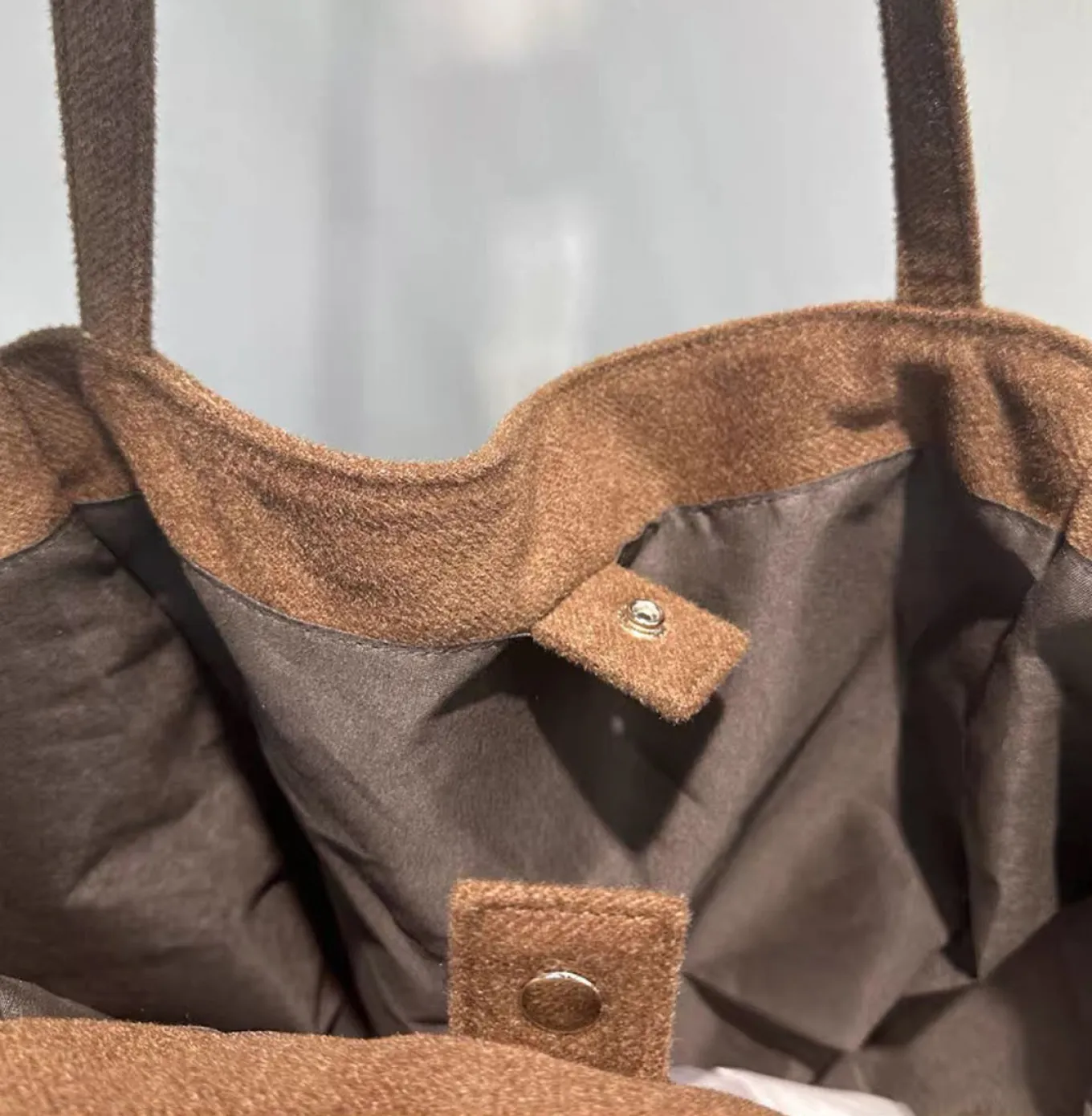 Elena Handbags Corduroy Shoulder Bag
