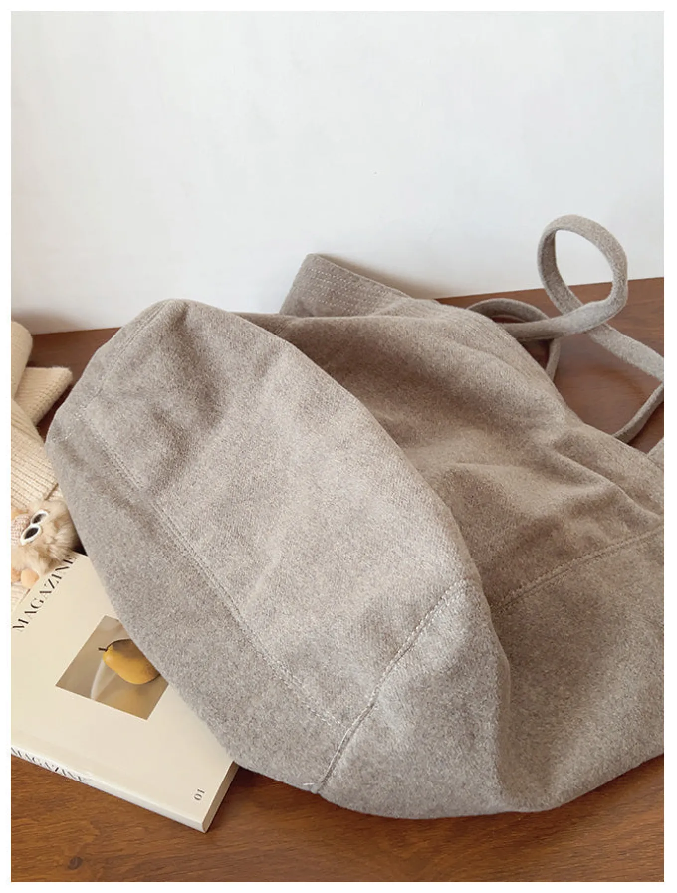 Elena Handbags Corduroy Shoulder Bag