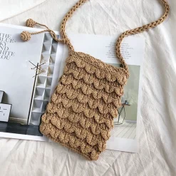 Elena Handbags Crochet Mini Bag