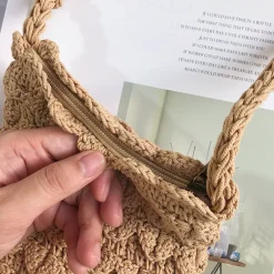 Elena Handbags Crochet Mini Bag