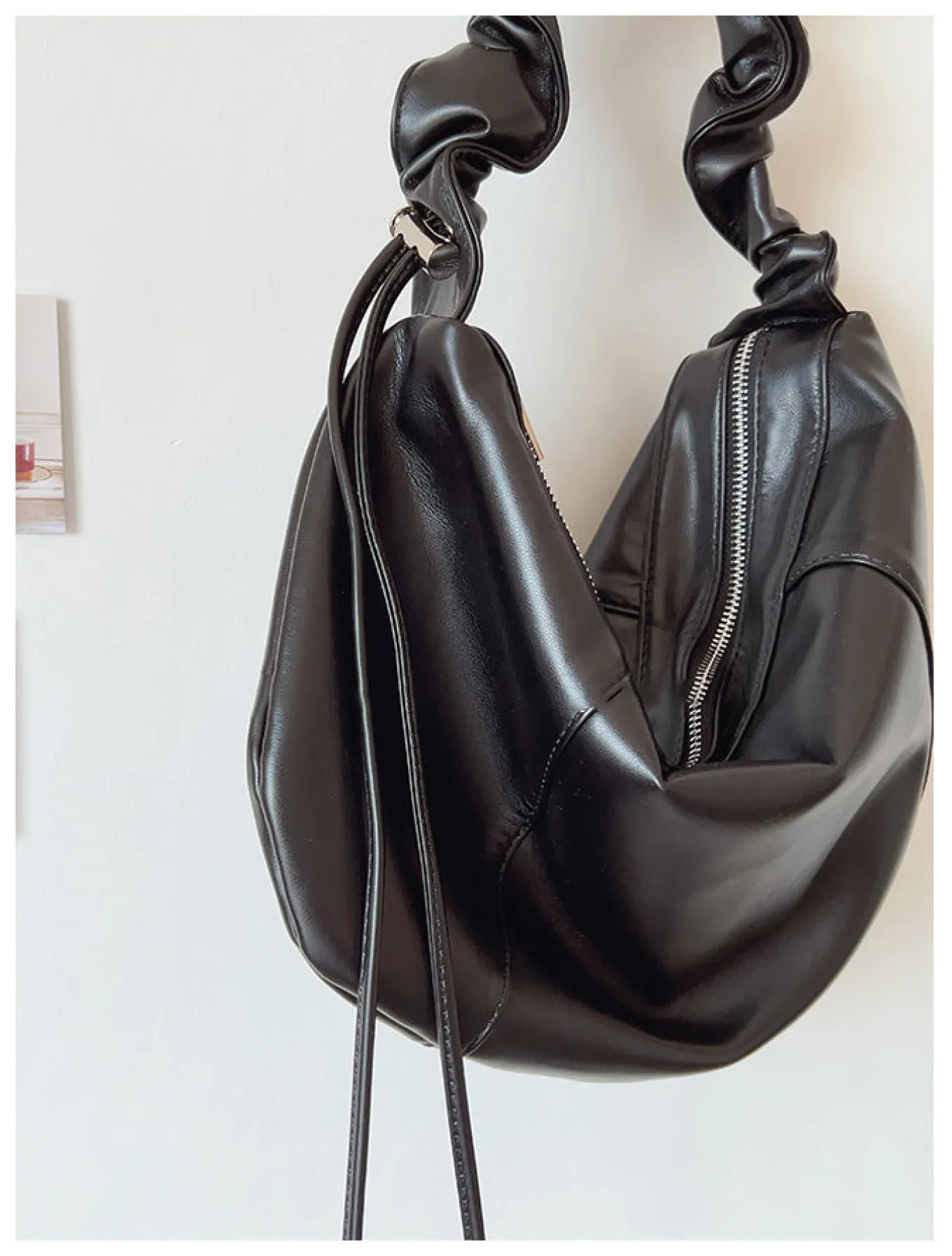 Elena Handbags Dumpling Retro Hobo Shoulder Bag