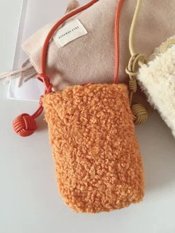 Elena Handbags Faux Furry Crossbody Bag