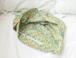 Elena Handbags Floral Canvas Shoulder Bag