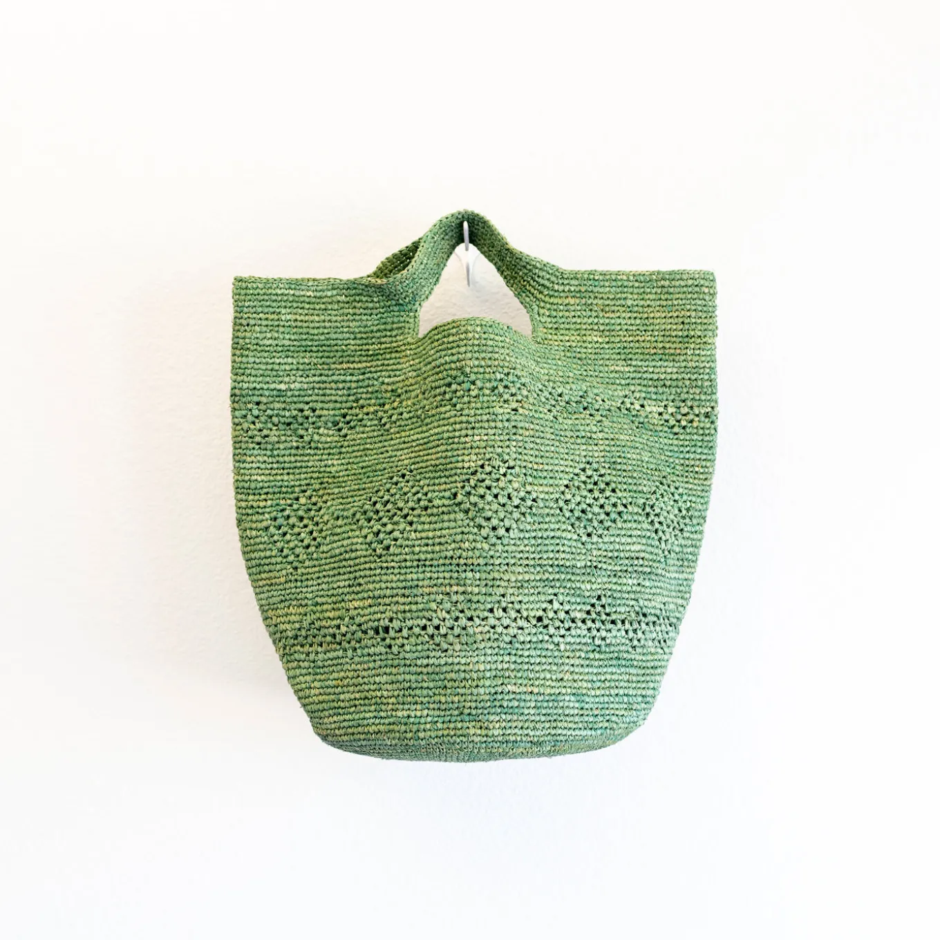 Elena Handbags Hand Woven Fashion Raffia Beach Bag