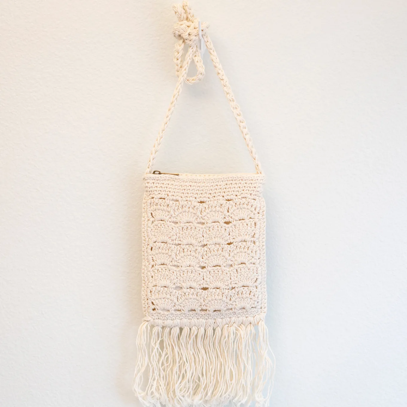 Elena Handbags Handmade Bohemian Tassel Beach Small Bag