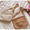 Elena Handbags Handmade Crochet Messenger Bag