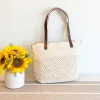 Elena Handbags Handmade Crochet Shoulder Bag