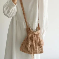 Elena Handbags Handmade Crochet Crossbody Handbags