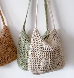 Elena Handbags Handmade Crochet Crossbody Handbags
