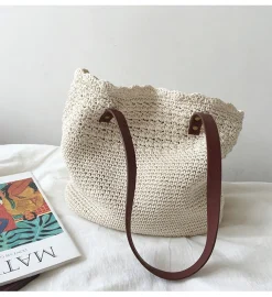 Elena Handbags Handmade Crochet Shoulder Bag