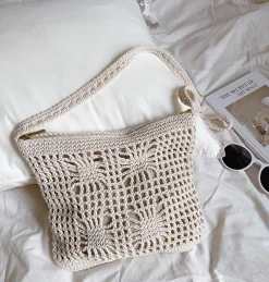 Elena Handbags Handmade Crochet Crossbody Handbags