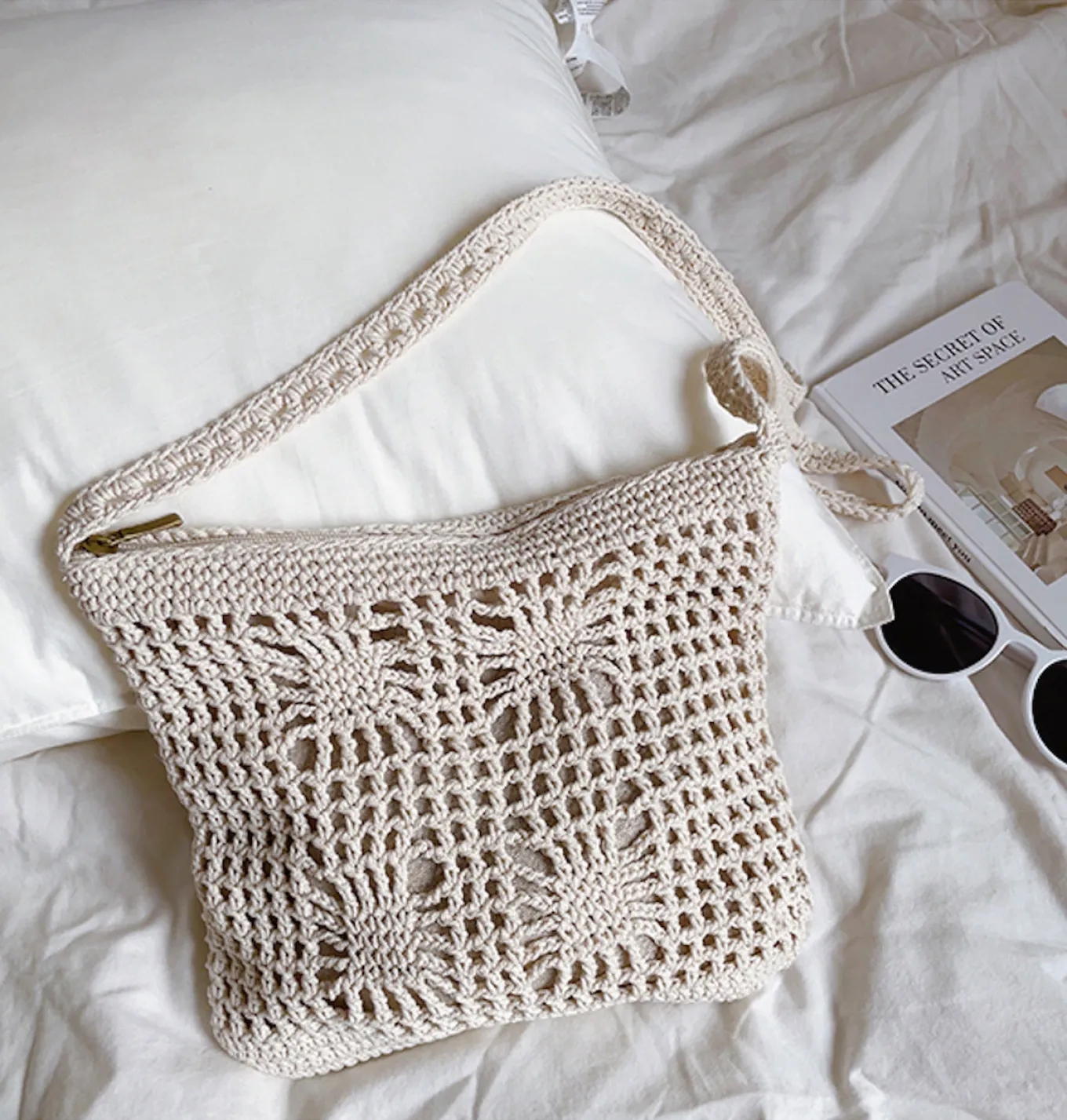 Elena Handbags Handmade Crochet Crossbody Handbags