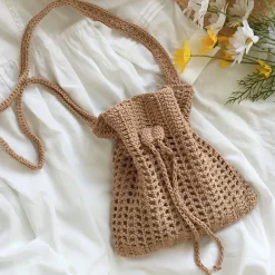 Elena Handbags Handmade Crochet Crossbody Handbags