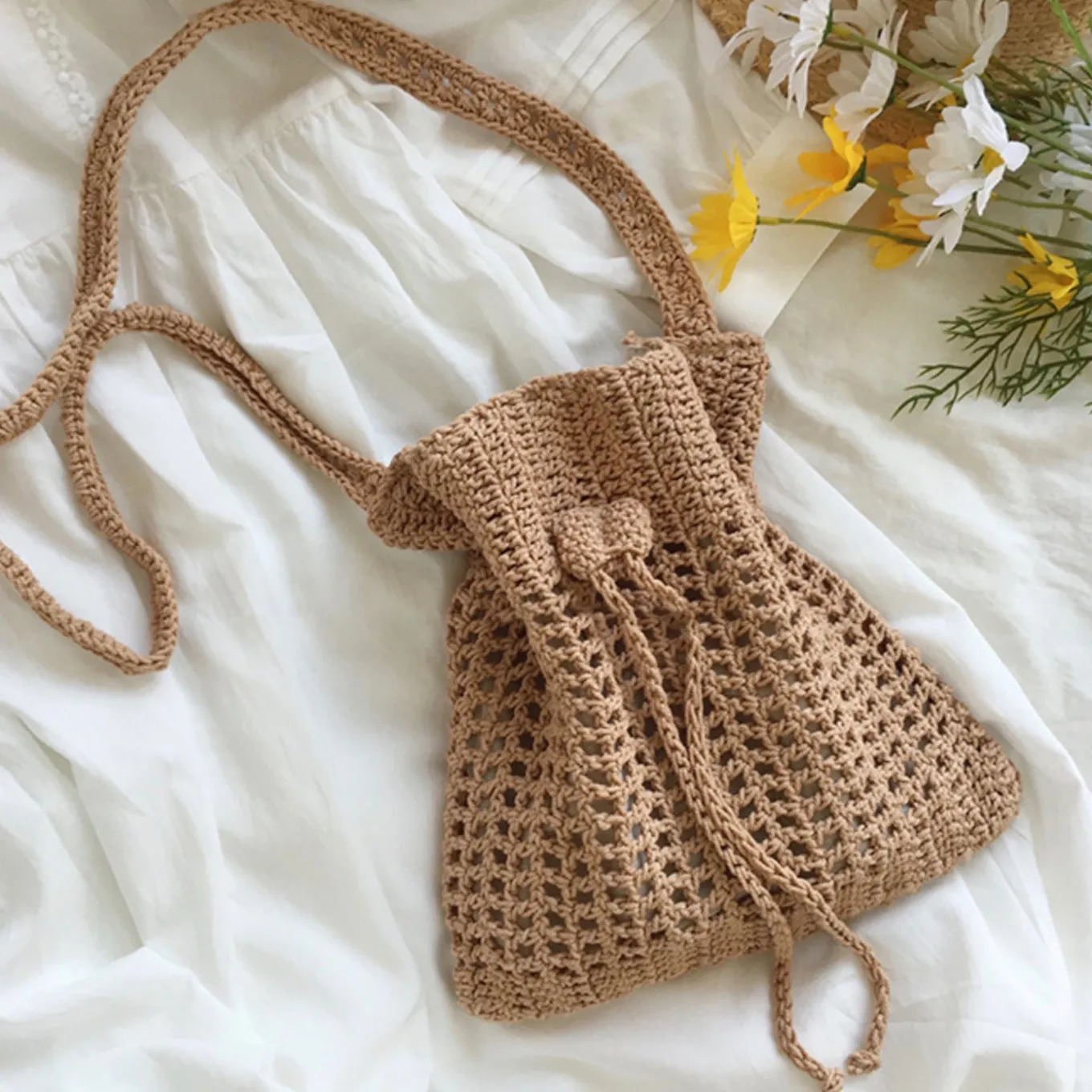 Elena Handbags Handmade Crochet Crossbody Handbags