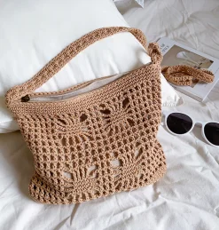 Elena Handbags Handmade Crochet Crossbody Handbags