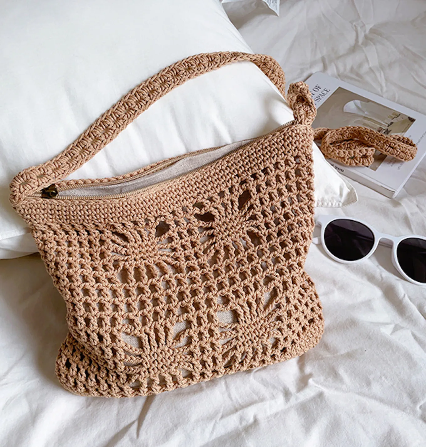 Elena Handbags Handmade Crochet Crossbody Handbags