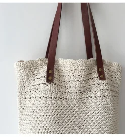 Elena Handbags Handmade Crochet Shoulder Bag