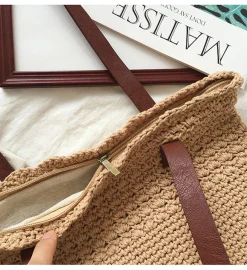 Elena Handbags Handmade Crochet Shoulder Bag