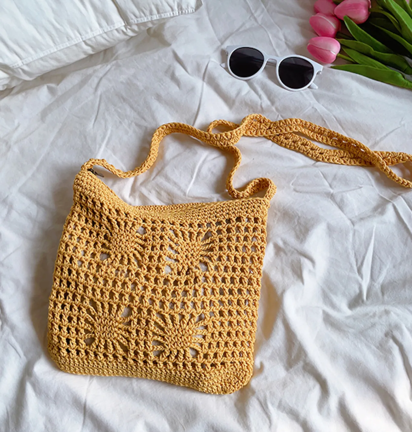 Elena Handbags Handmade Crochet Crossbody Handbags