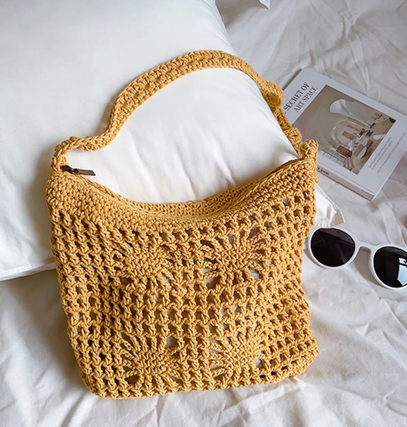 Elena Handbags Handmade Crochet Crossbody Handbags