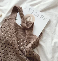 Elena Handbags Handmade Minimalist Shoulder Bag