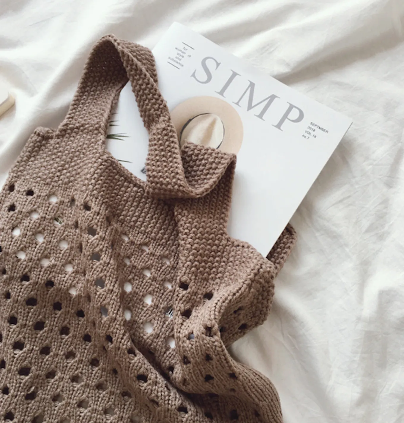 Elena Handbags Handmade Minimalist Shoulder Bag