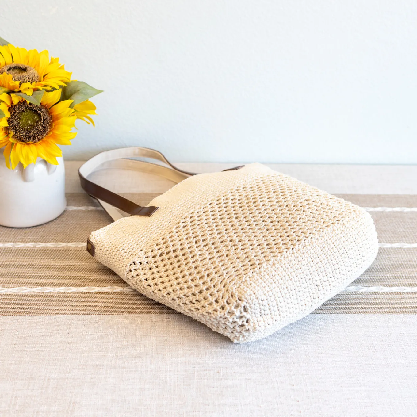 Elena Handbags Handmade Retro Woven Shoulder Bag