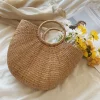 Elena Handbags Handmade Summer Straw Purse