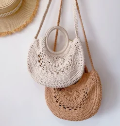 Elena Handbags Handmade Top Handle Shoulder Bag