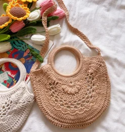 Elena Handbags Handmade Top Handle Shoulder Bag