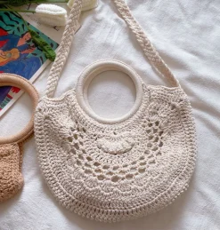 Elena Handbags Handmade Top Handle Shoulder Bag