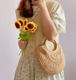 Elena Handbags Handmade Top Handle Shoulder Bag