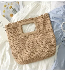 Elena Handbags Harajuku Style Cotton Top Handle Tote Bag