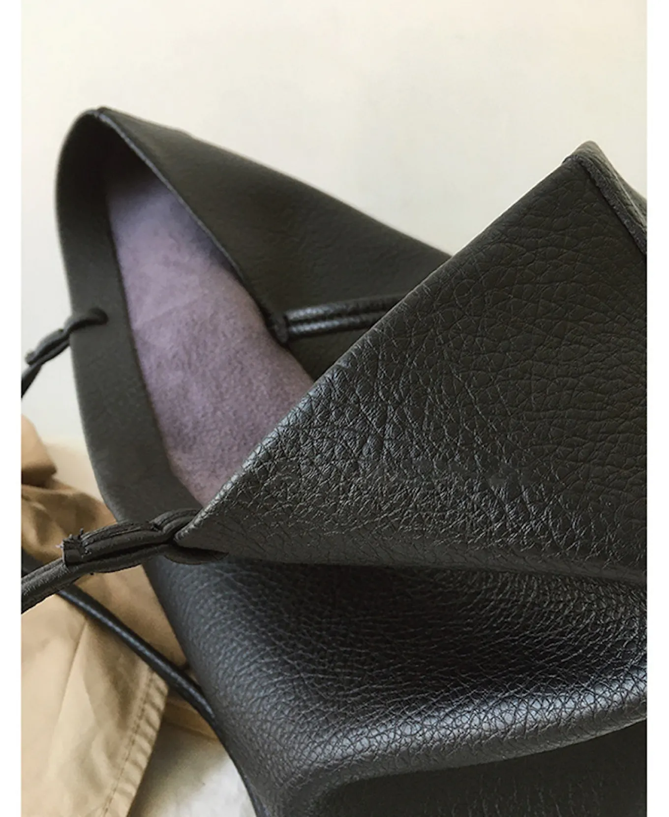 Elena Handbags Large Carryall Tote In Soft Pebbled Leather