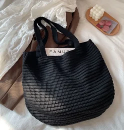 Elena Handbags Large Crochet Tote Bag