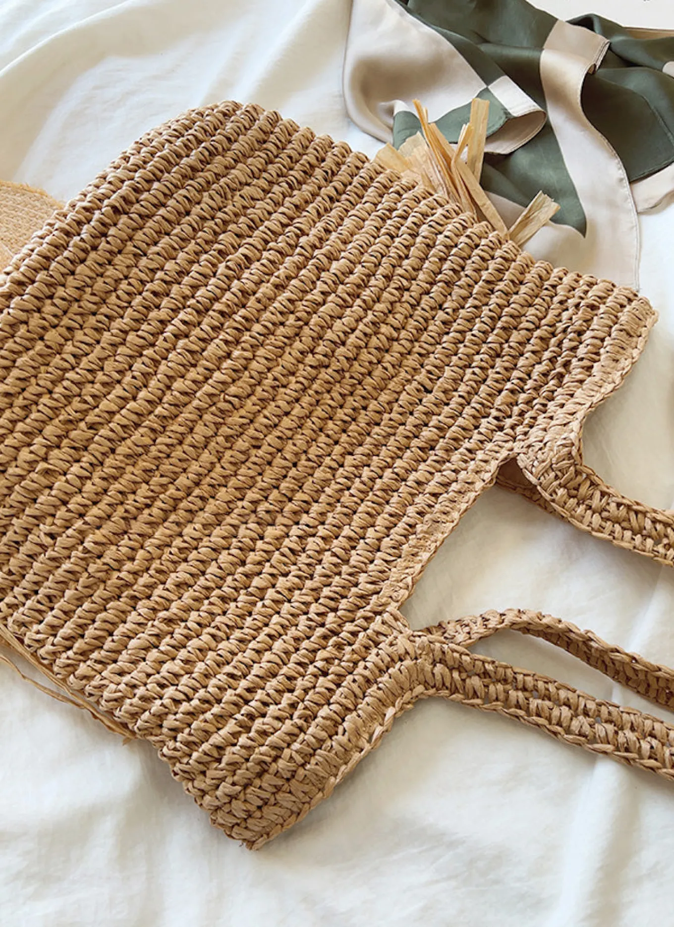 Elena Handbags Large Straw Woven Tote Bag with Tassels