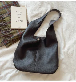 Elena Handbags Leather Sling Shoulder Tote