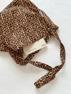 Elena Handbags Leopard Print Canvas Fashion Shoulder Bag